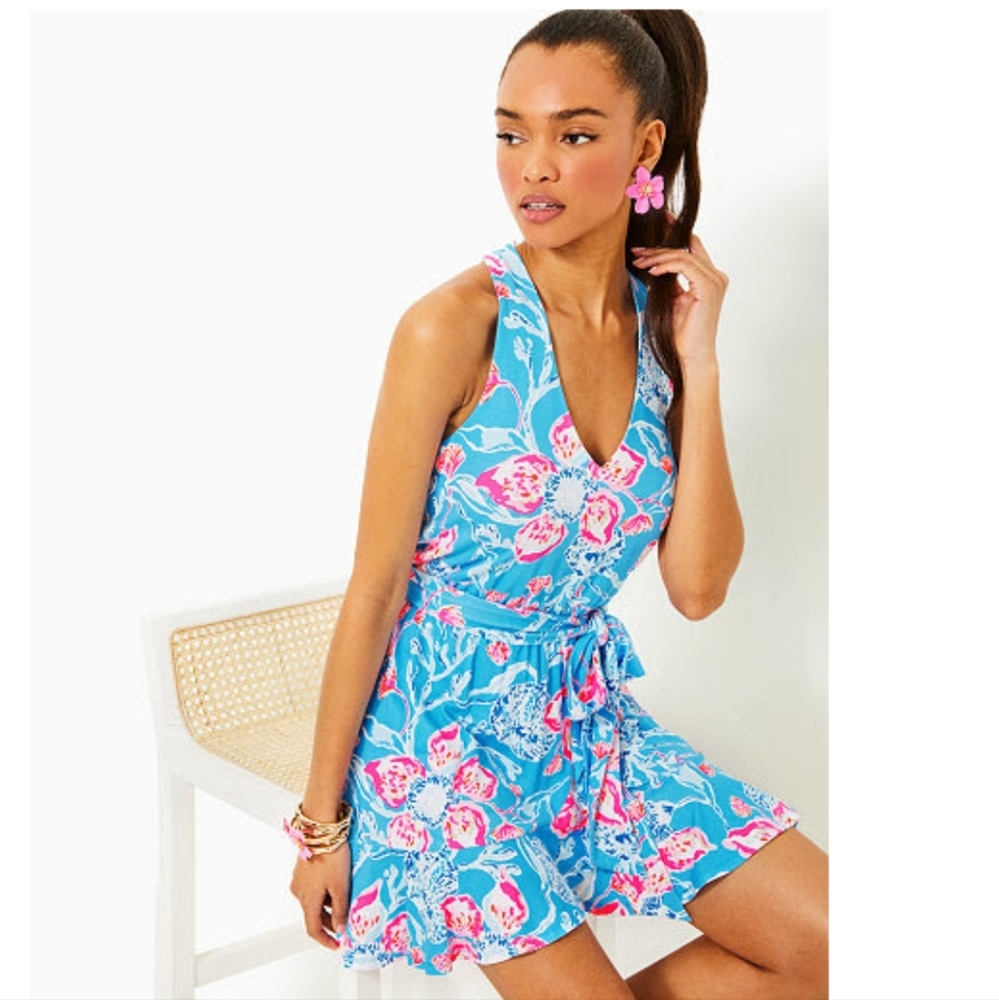 Lilly Pulitzer halter romper